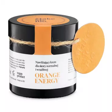 Make Me Bio -  Make Me Bio Orange Energy - Nawilżający krem dla skóry normalnej i wrażliwej 
